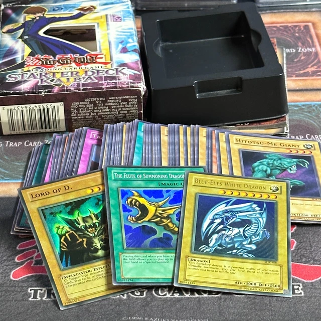JAC YUGIOH! Starter Deck Kaiba Faded Unlimited COMPLETE with Box & SDK-001 JAC YUGIOH! Starter Deck Kaiba Faded Unlimited COMPLETE with Box & SDK-001