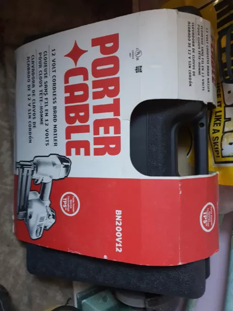 Porter cable 2025 cordless brad nailer