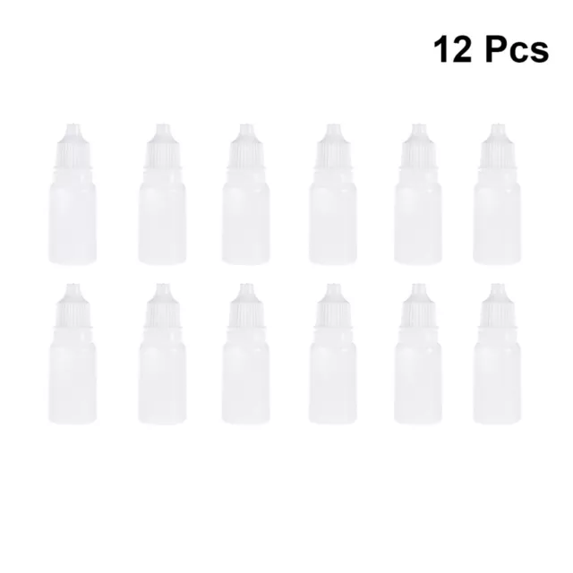 12Pcs small eye dropper bottles for liquids 10ml Eye Liquid Dropper Bottle