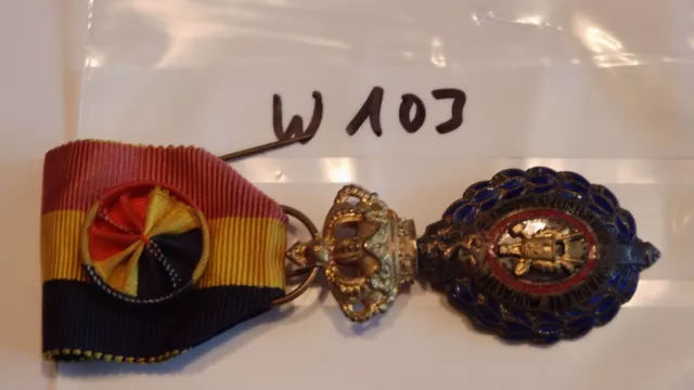 Orden Belgien Verdienstorden für Arbeiter Offizier (w103)