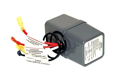 90111 Pressure Switch with Relay Black Pressure sensor connects via 1/8" NPT