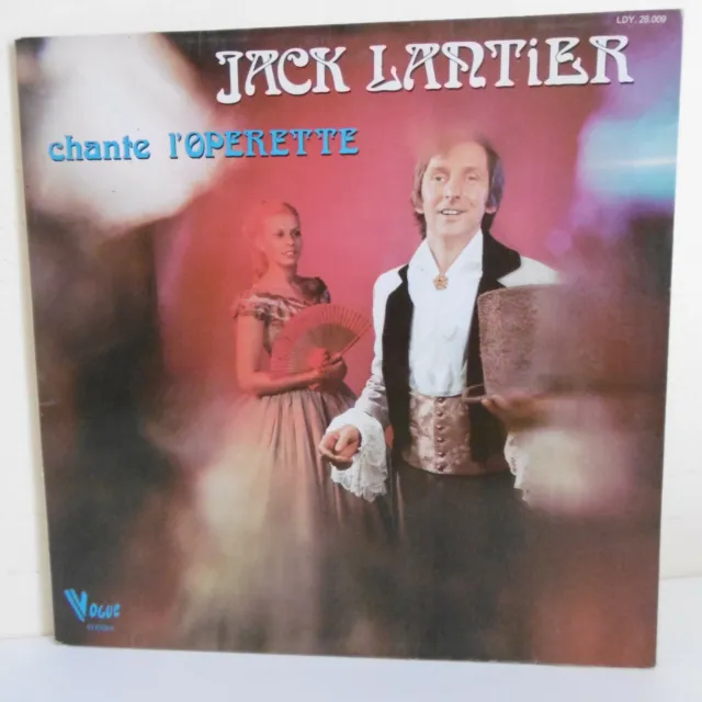 33 RPM Jack Lantier Disk LP 12 " Chante L'Operette - Vogue 28009 Fresh Reduced
