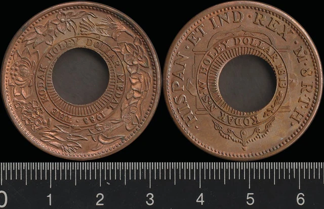 Australia: 1988 Bicentenary The Kodak 1813 Holey Dollar Medal