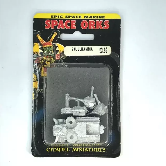 Epic Space Ork Skullhama Blister OOP - Epic Armageddon Warhammer  C1977