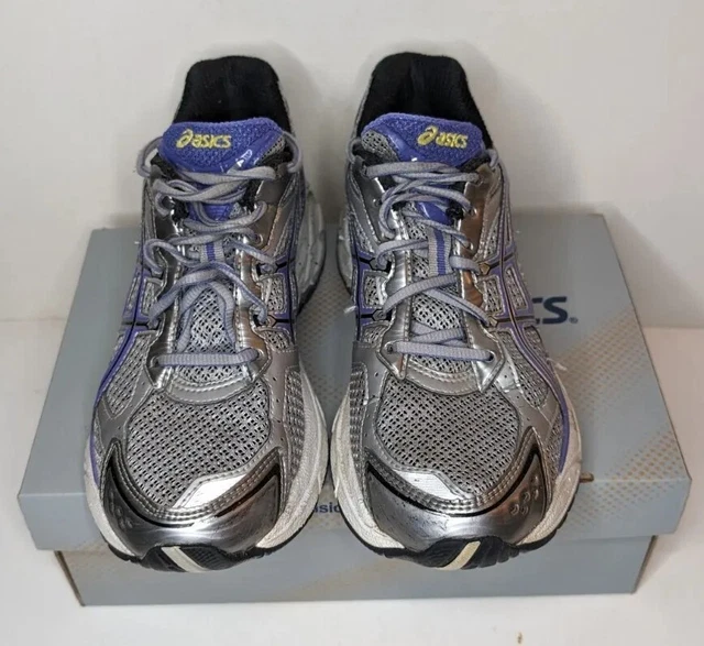 ASICS GEL EVOLUTION 6 T164N Gray Size 7.5 Running Shoes Sneakers