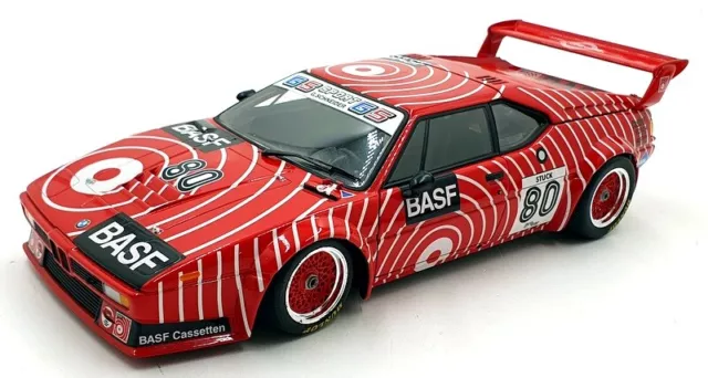 Minichamps 1/18 Scale Diecast DC191023A - BMW M1 Procar BASF #80 Stuck