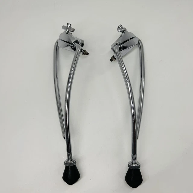 Vintage Sonor Phonic Bass Drum Spurs/Legs Assembly. Original Parts. Pair. Rare