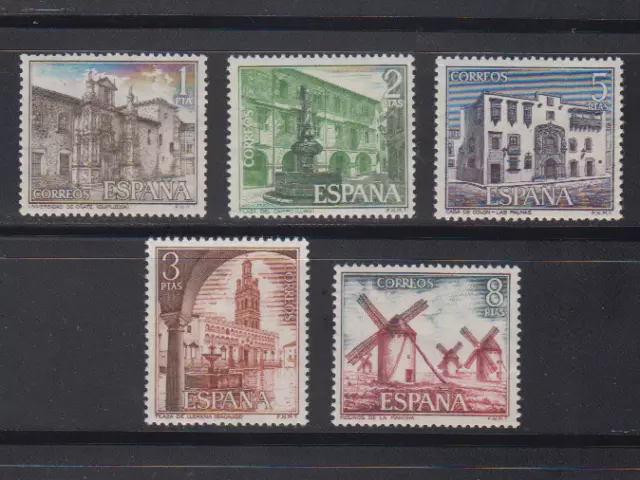 Spain (1973) Series Full edifil 2129/33 Stamps New Stamp Hinges MNH