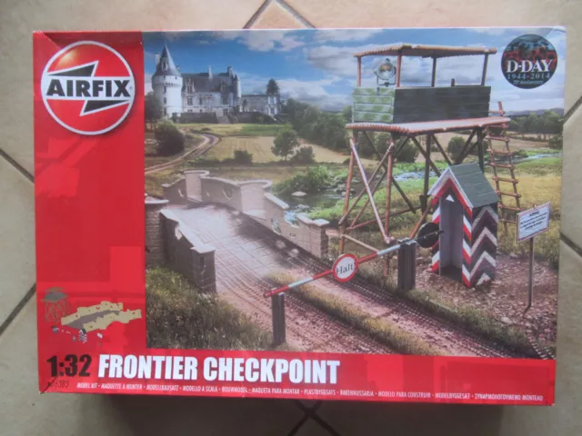 FRONTIER CHECKPOINT, AIRFIX, 1/32, réf: AO6383, ( heller, italeri ).