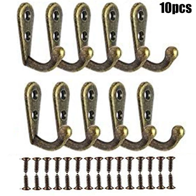 Single Hook Vintage Wall Hat Coat Clothes Towel Robe Bath Wall Door Hanger Hooks