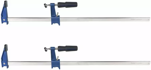 Bar Clamp F Style 2 Each 36” Adjustable Quick-Release Clutch 2-1/2” Jaw 450 #s