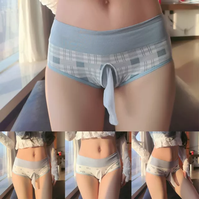 KNICKERS BIKINI ICE Silk Underwear Lingerie Male Men Panties Pants Sexy  $15.49 - PicClick AU