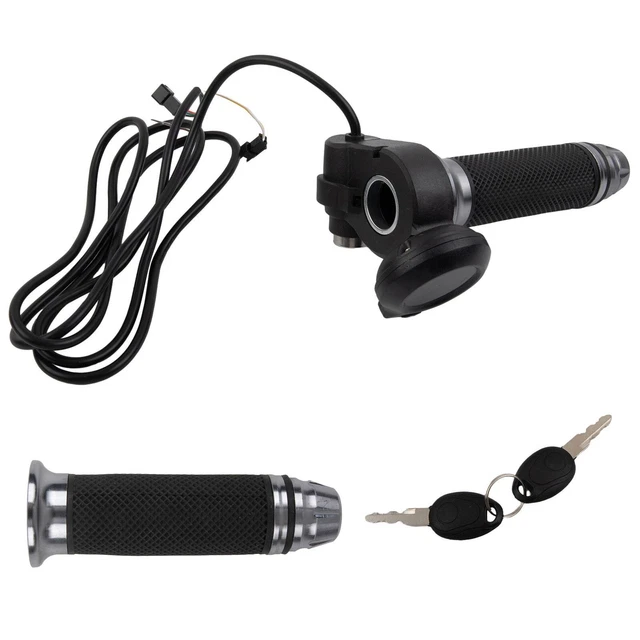 POIGNETTE DE VÉLO Scooter électrique Noir Avec écran LED Pour 6048V