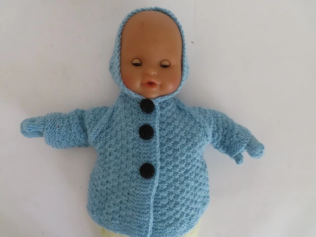 Ancien manteau bébé, poupee ancienne LM Paris Starlette, french coat baby