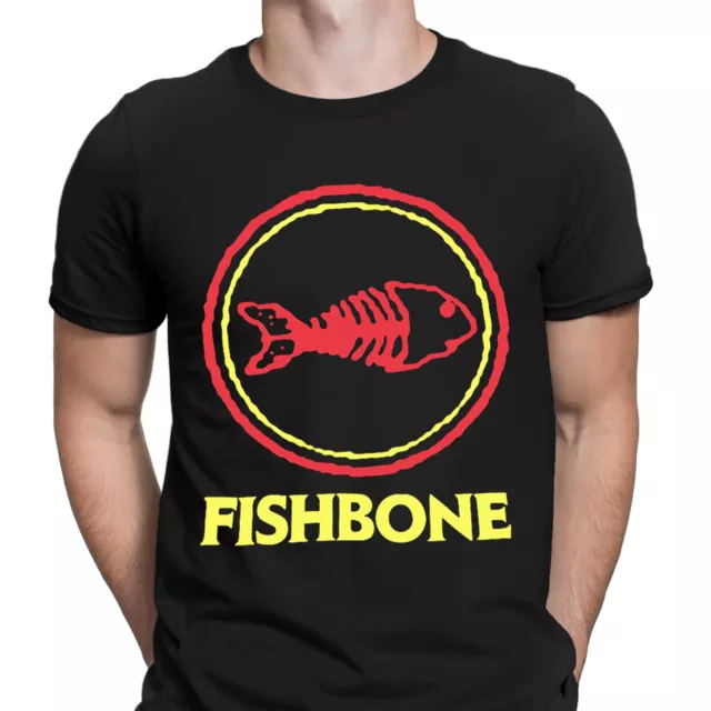 Fishbone 70s 80s Rock Music Band Retro Vintage Mens T-Shirts Tee Top #D6