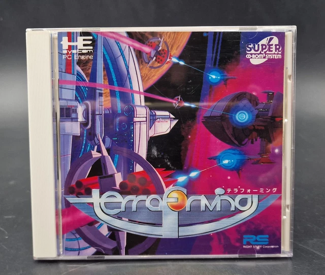 Jeu SHAPESHIPTER Pour PC Engine Super CD-ROM - Version Japonaise (NTSC-J) - Très Bon état