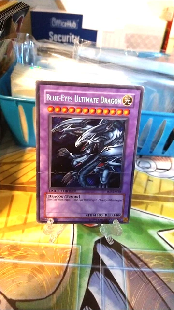 1x Blue-Eyes Ultimate Dragon - JMP-EN005 - Secret Rare - Limited Edition Yugioh