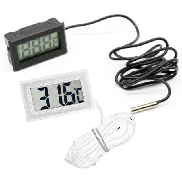 Termometro Digitale Impermeabile con Display LCD per Misurazione Temperatura