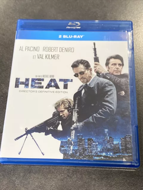 Heat Definitive Director S Cut Bluray Robert De Nrio Val Kilmer Al Pacino