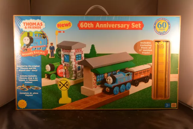 Thomas wooden railway 60th anniversary sales set
