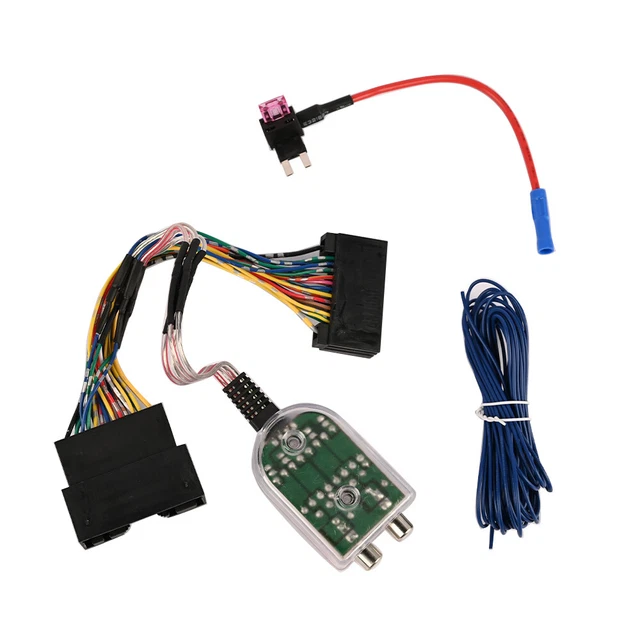 FACTORY RADIO STEREO Add Subwoofer Amplifier Plug&Play Harness Adapter