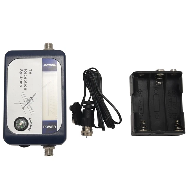 Antenne TV Numérique, Antenne HDTV 1080P 4K avec Récepteur de Signal