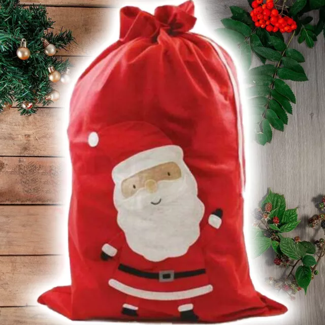 Jumbo Santa Sack Giant Christmas Felt Bag Extra Large Gift Present Xmas Stocking