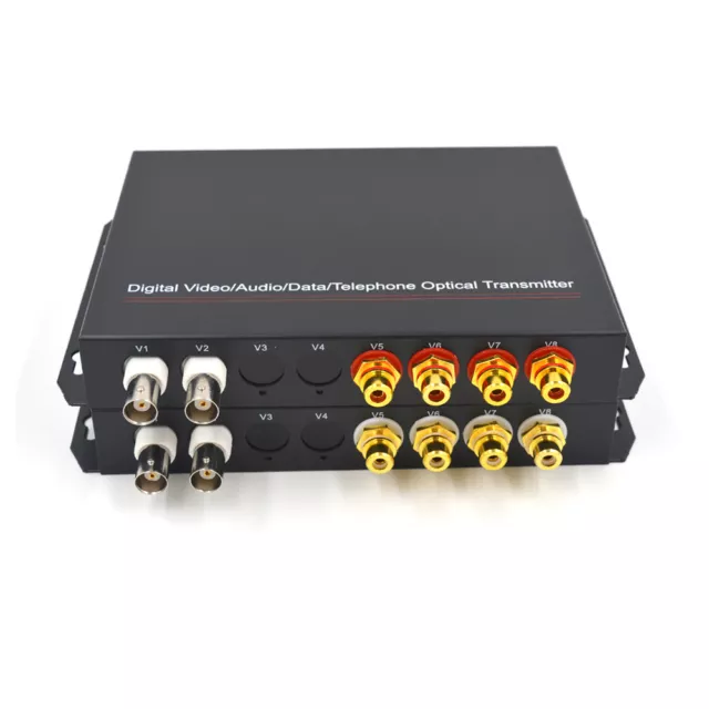 High Quality Video/Audio Fiber Optical Media Converters Tx/Rx for analog CCTV