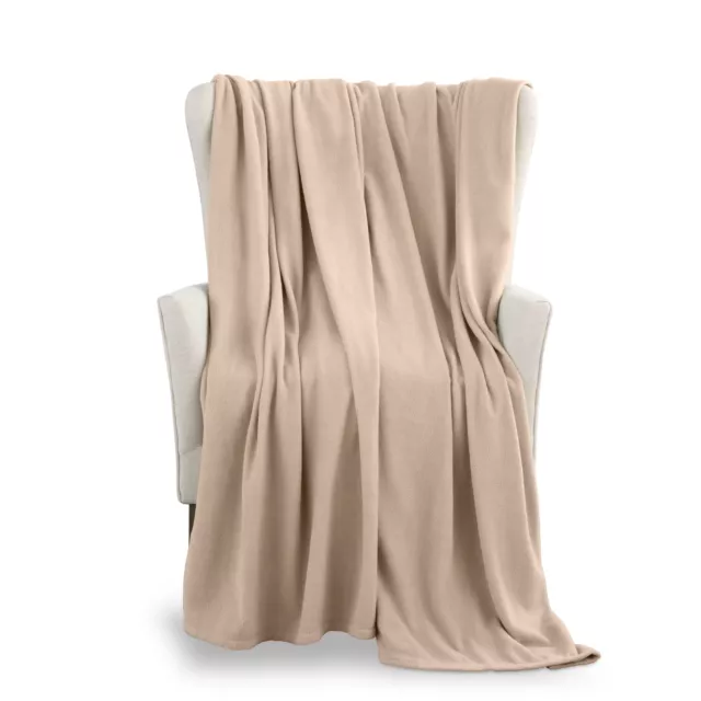 Martex Fleece Blanket King Size - Fleece Bed Blanket All Season Warm Lightweight
