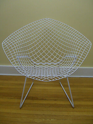 Mid Century Modern Harry Bertoia Iron Diamond Chair c.1960
