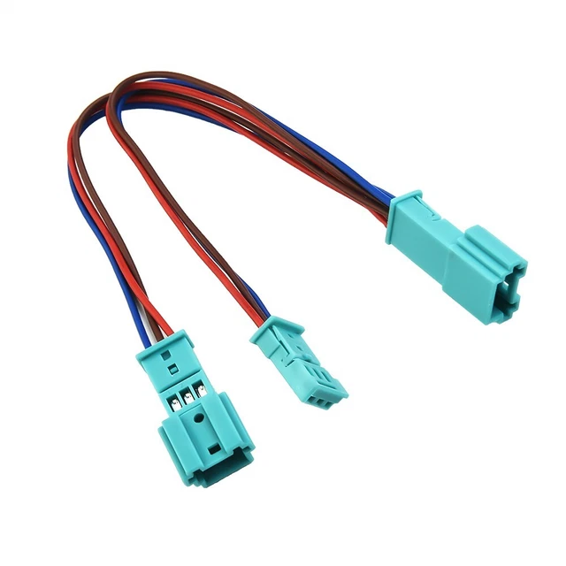Neuf Pièces 1x LED Câble en Y 19cm 3 Broche 7.5in Ambiant Léger Voiture AC /