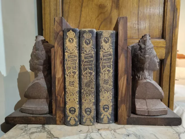 Pair of Antique Bookends - OTO7