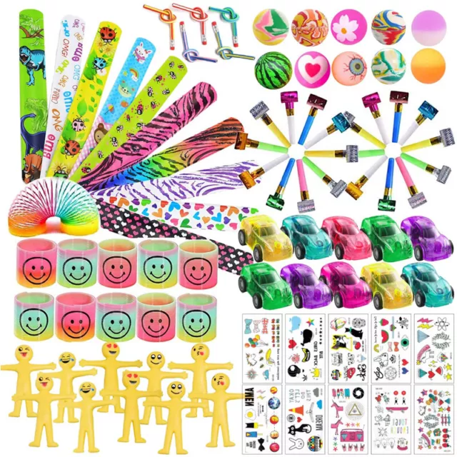 90PCS Boys Girls Party Bag Fillers Lucky Dip Prizes Toy Favours Gift Christmas A