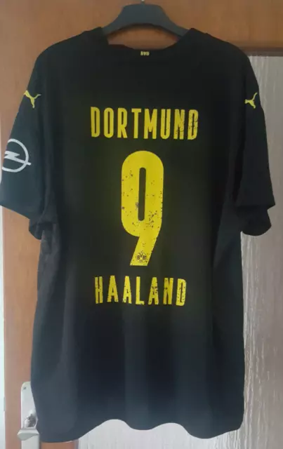 BVB Borussia Dortmund Trikot schwarz Puma 9 Haaland 3XL 20/21