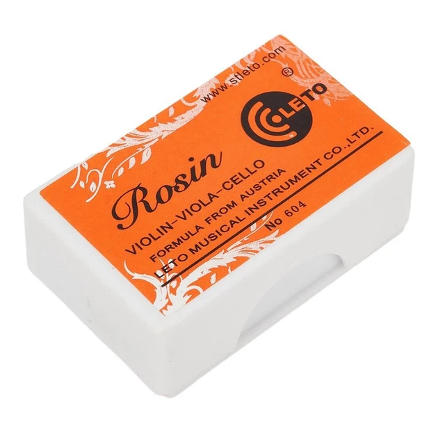 Rosin For Cello For Viola 4.5x2.9x1.6cm All Natural Ingredients Beautiful Tone