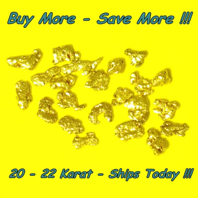 .230 Gram Bering Sea Gold Nugget Natural Raw Alaskan Placer Flake 18k Alaska