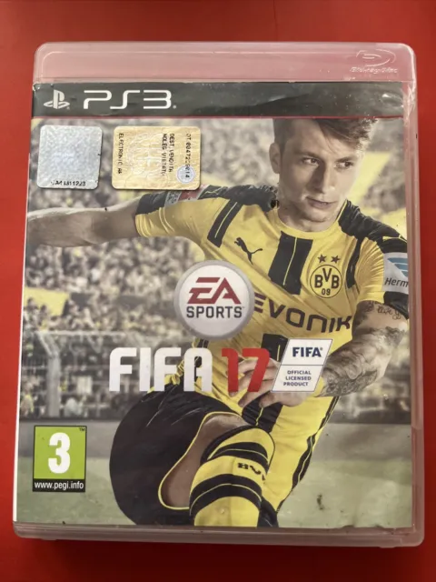 VIDEOGIOCO FIFA 17 EA PS3 PLAY STATION 3 G11580 VIDEOGAME CALCIO Senza Manuale