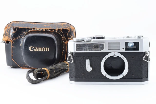Meter Works [Exc5 w/Case] Canon Model 7 Body Rangefinder Film Camera From JAPAN