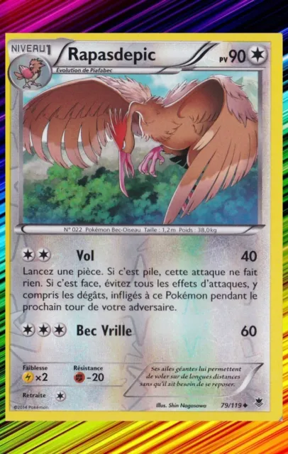 Rapasdepic Reverse-XY4:Spectral Vigour -79/119 - French Pokemon Card