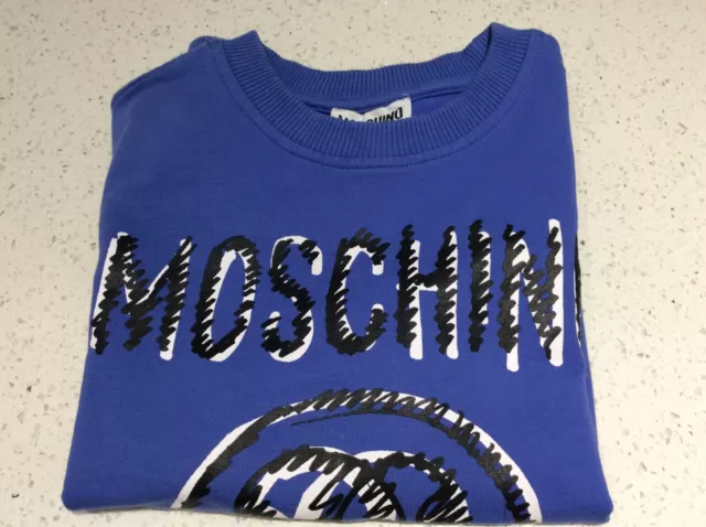 Felpa Moschino Bambini Età 6 Anni 3