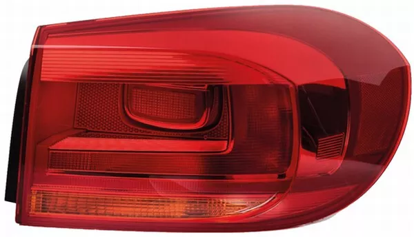 Tail Light Left Outer For Volkswagen Tiguan 2011-