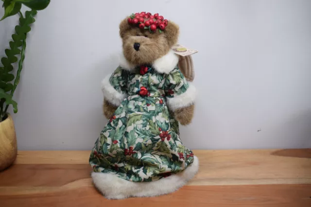 Boyds Bears Holly Beary Tree Topper - #94648LB - Limited Edition Longaberger