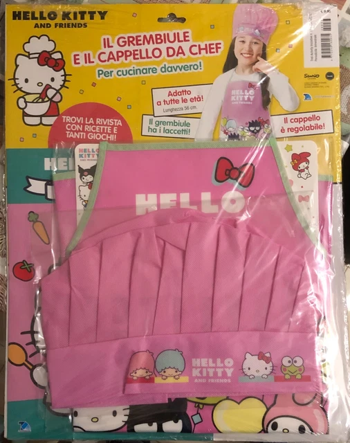Hello Kitty and friends n. 33+Grembiule e cappello da chef di Tridimensional S.