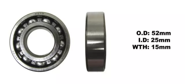 Crank Bearing R/H for 2009 Kawasaki KFX 450 R Quad (KSF450B9F)