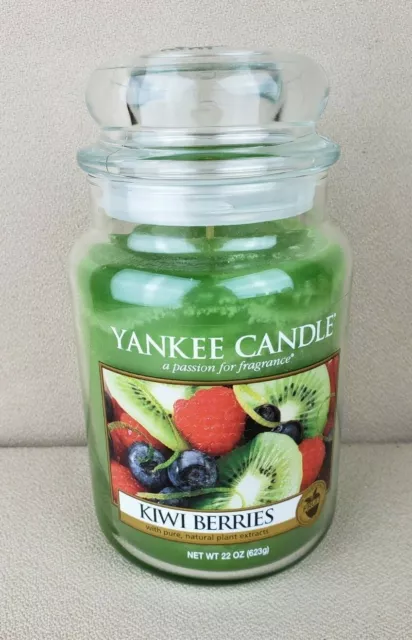 Yankee Candle Kiwi Berries 22 oz Housewarmer RARE HTF