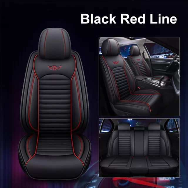 Full Black PU Leather Car Seat Covers for Holden Astra Colorado Cruze  Captiva