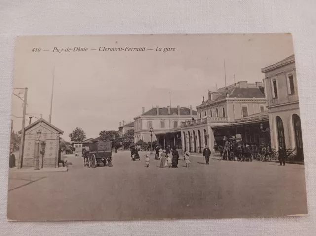 Clermont Ferrand La Gare   Chemin De Fer   R3125