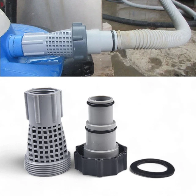 CONNEXION S??CURIS??E ET sans fuite avec pompe ?? sable adaptateur pour filtres EUR 9,57