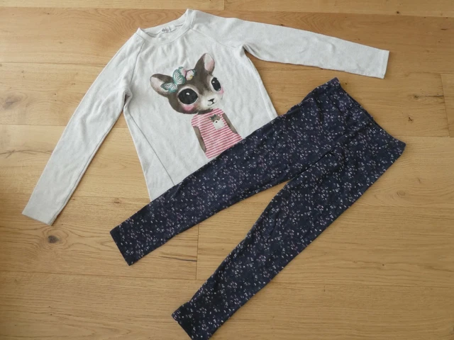 Girls Top and Leggings size 8-10 yrs
