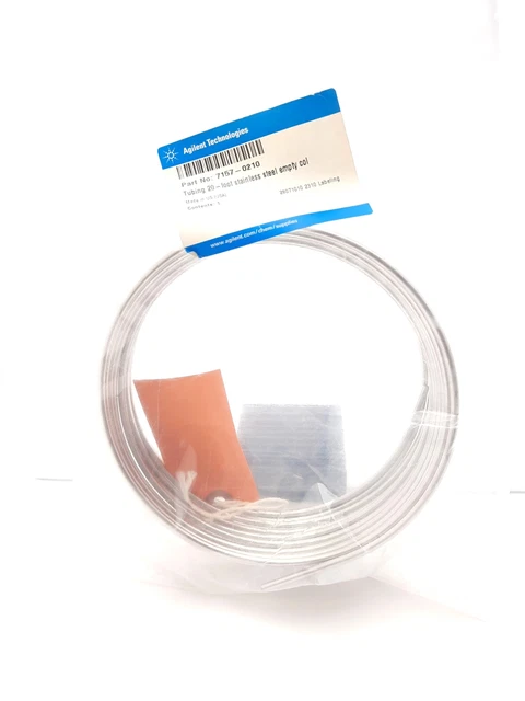 Agilent Technologies 7157-0210 Stainless Steel Tubing 1/8" x 20Ft